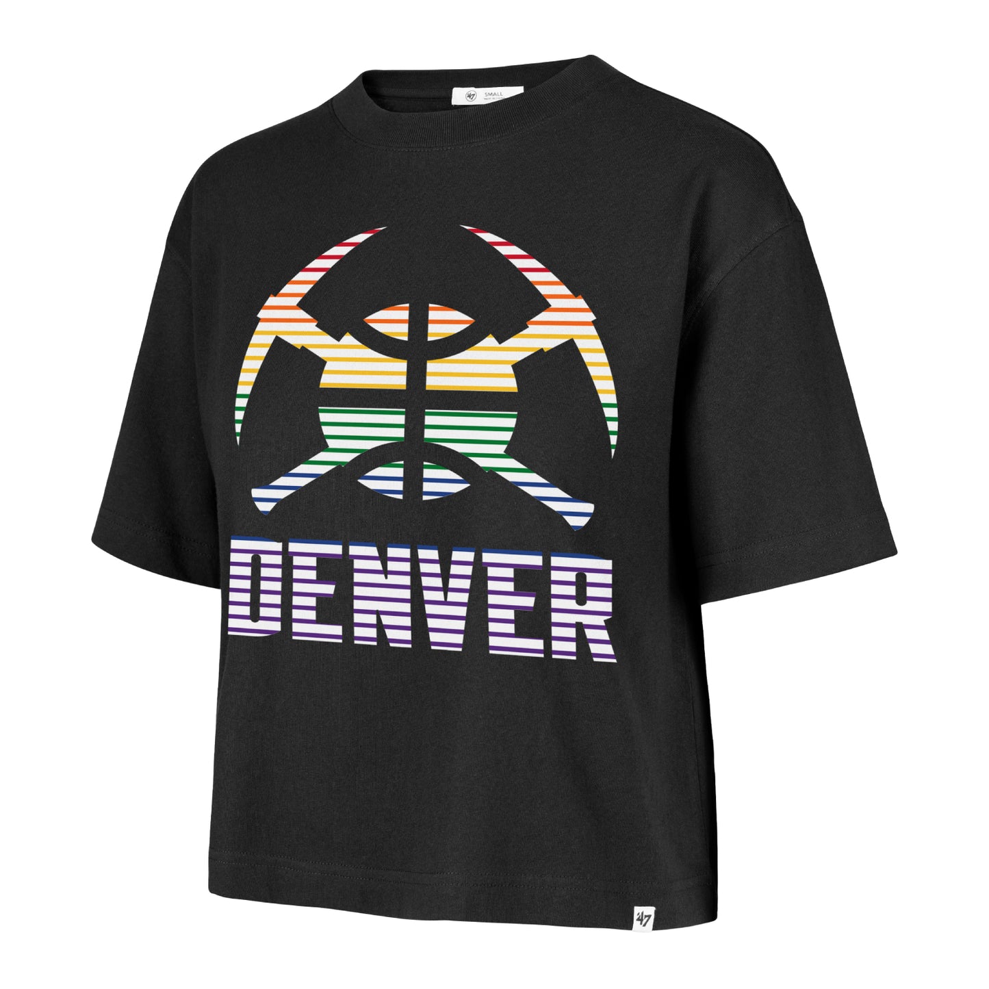 Ladies Denver Nuggets 2025-26 City Edition '47 Brand Played Up T-Shirt