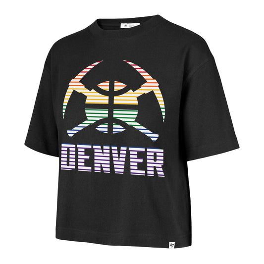 Ladies Denver Nuggets 2025-26 City Edition '47 Brand Played Up T-Shirt