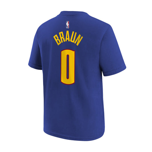 Denver Nuggets Youth Statement #0 Christian Braun Player T-Shirt