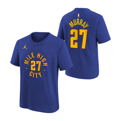 Denver Nuggets Youth Statement #27 Jamal Murray Player T-Shirt