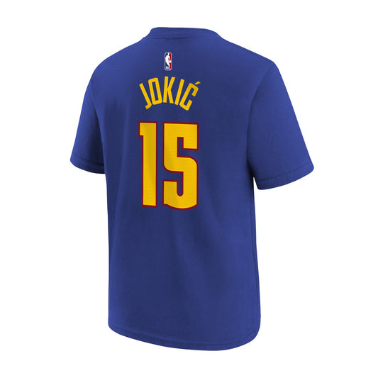 Denver Nuggets Youth Statement #15 Nikola Jokic Player T-Shirt