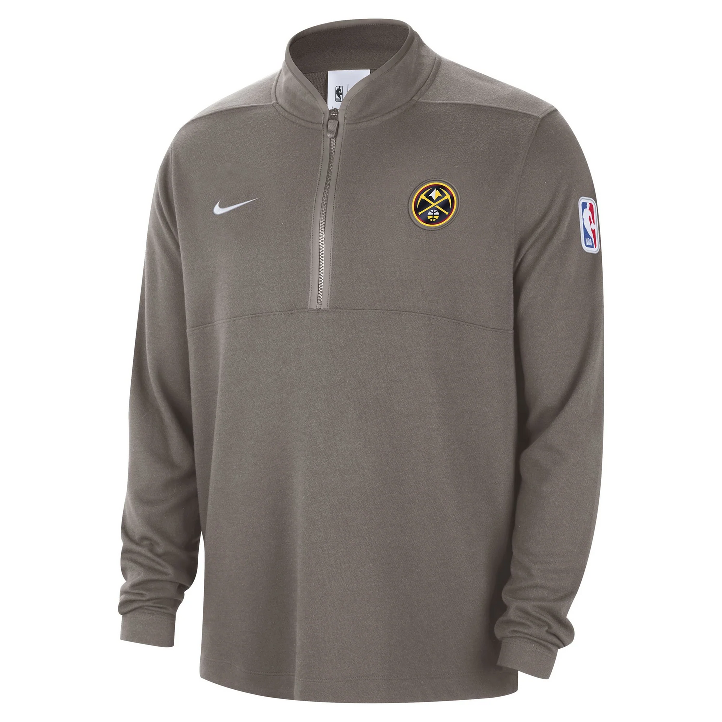 2023-24 Nuggets 1/2 Zip Top - Pine Cone